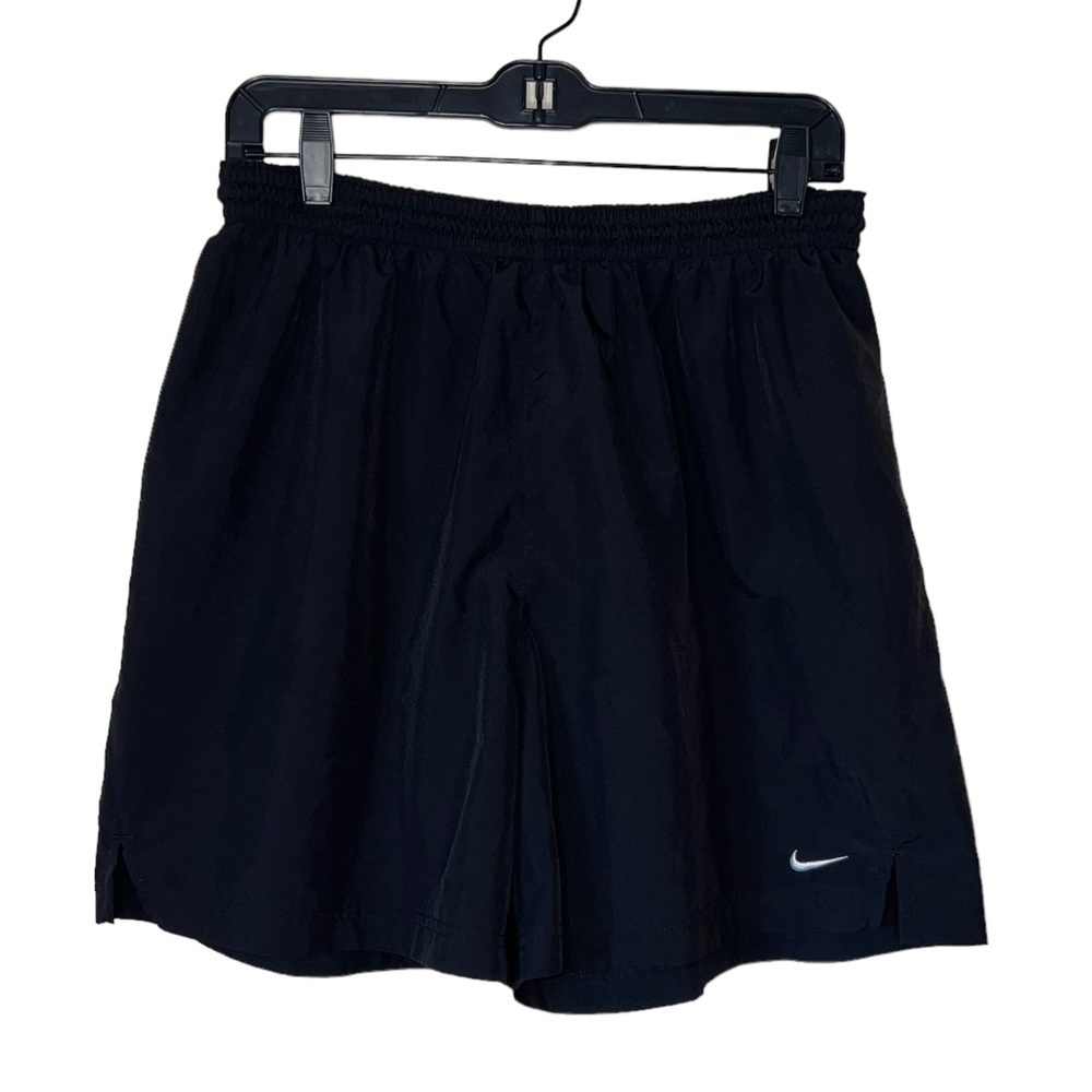 Nike Men’s Black Unlined Drawstring Team Shorts Size  Large
